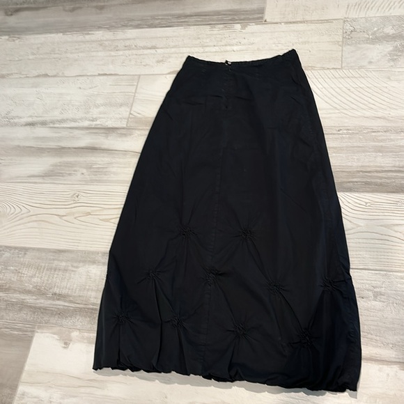 Rene Derby black lined zip back skirt size small - Picture 4 of 7